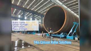 Giường lăn có đường kính 14m Ronniewell cho ống hút