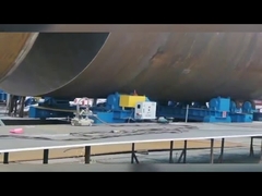 Lắp ráp và hàn tháp gió ngoài khơi, giường con lăn xoay