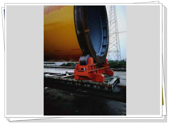 Sơn hàn Rotator Xe đẩy bằng thép có động cơ