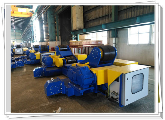 Hàn ống 200t Bánh xe cao su tự căn chỉnh Nhiệm vụ nặng nề
