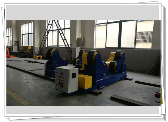Chế tạo xe tăng 40T Cố định trục hàn SAR Bánh xe cao su 415V