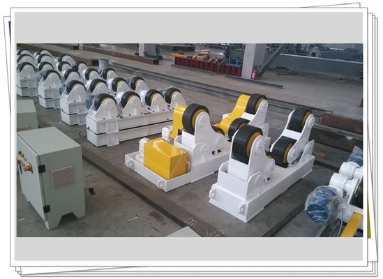Cố định trục quay con lăn hàn ống Sar 10t mà không cần xe đẩy