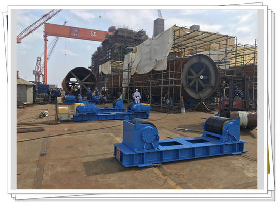 Máy quay cột hóa dầu 150T Máy tiện hàn