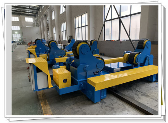 Nhà máy lọc dầu Đạn Bể hàn Rotator 80t Traverse Dầu khí Tàu SAR Turning Roll