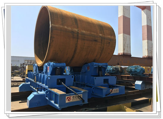 Con lăn quay cọc hàn ngoài khơi với bánh xe thép