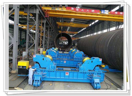 Dây chuyền chế tạo nền tảng một ống trục quay trục quay 1200t đang phát triển