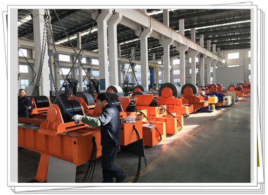 Tua bin gió ngoài khơi 600t Lắp ráp hàn quay cuộn đơn móng