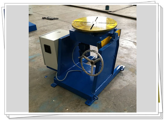 Điều chỉnh độ nghiêng bằng tay Tốc độ 300kg Máy hàn xoay Điều khiển bàn đạp chân