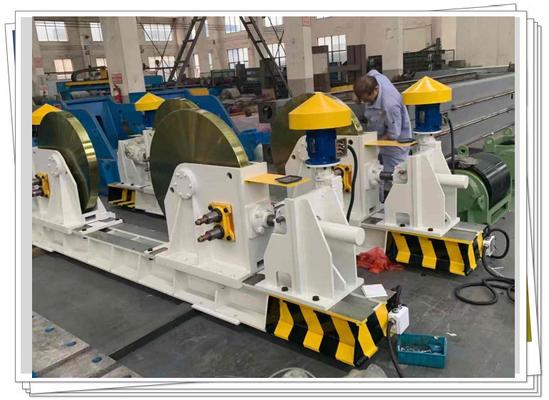 Nhà máy điện hạt nhân giường lăn 100 T hàn đặc biệt sử dụng rôto quay